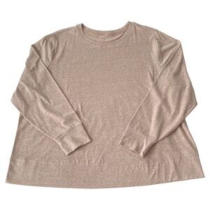 Ideology Shirt Long Sleeve heather coloring tan 2X NEW